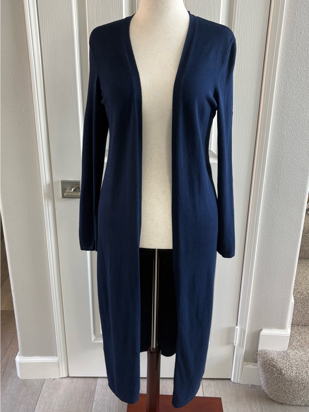 WHBM | Navy Duster | Sz M | Excellent Condition